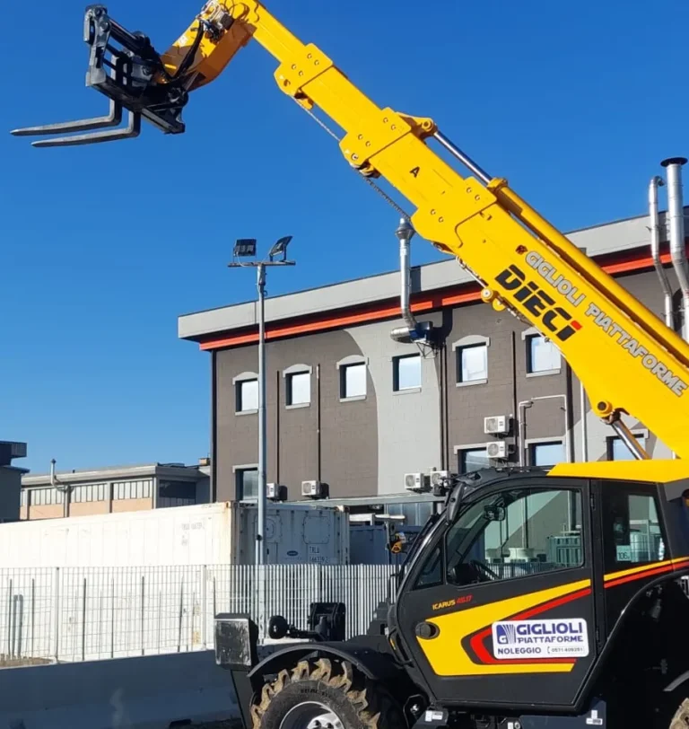 Noleggio sollevatori telescopici in Toscana